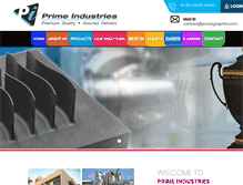 Tablet Screenshot of primegraphite.com